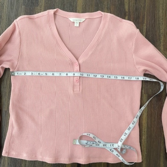 Garnet Hill Womens Waffle Knit Pullover Sz S EUC - Picture 6 of 8